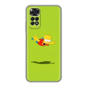 Чjхол з Сімпсонами для Xiaomi Redmi Note 11 / 11s (VPrint) (Барт Сімпсон)
