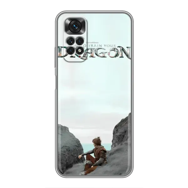 Чохол з принтом «Дракон лого» для Xiaomi Redmi Note 11 / 11s
