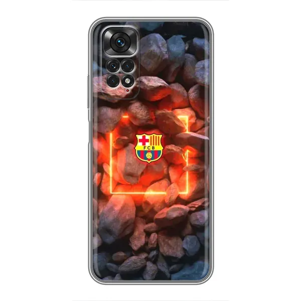 Чехол с принтом «ФК Барселона» для Xiaomi Redmi Note 11 / 11s