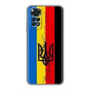Украинские Чехлы для Xiaomi Redmi Note 11 / 11s с картинкой УПА (AlphaPrint) (Прапор УПА)