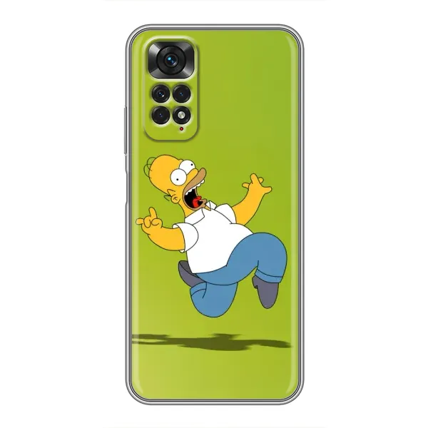 Чохол з принтом «Гомер Сімпсон» для Xiaomi Redmi Note 11 / 11s