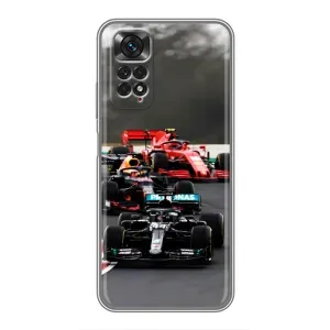 Чохол Формула1 на Xiaomi Redmi Note 11 / 11s (Гонка Формула 1)
