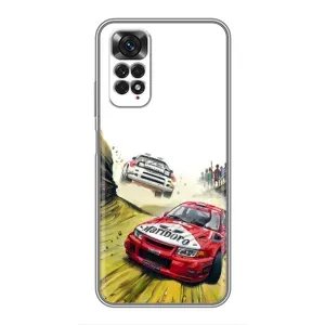 Чохли з Машинами на Xiaomi Redmi Note 11 / 11s (VPrint) (Гоночні Тачки)