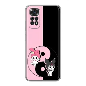 Чехол с кроликом Куроми на Xiaomi Redmi Note 11 / 11s (Куроми Инь Янь)