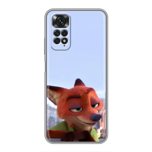 Чохол з принтом «Лис Нік» для Xiaomi Redmi Note 11 / 11s
