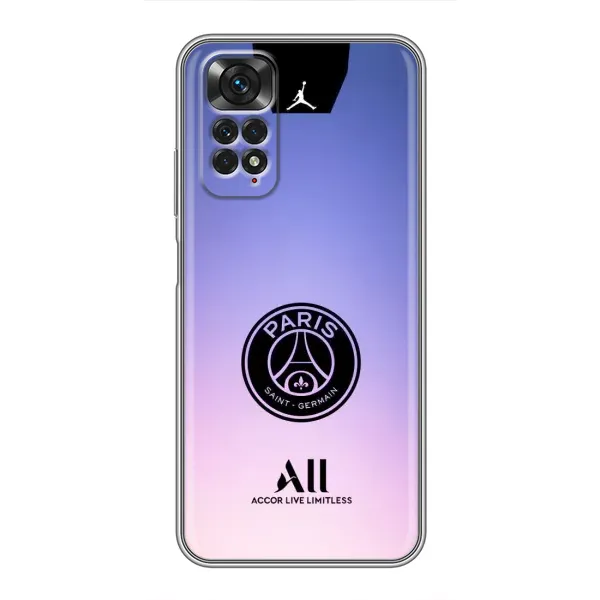 Чехол с принтом «лого PSG» для Xiaomi Redmi Note 11 / 11s Чехол с принтом «лого PSG» для Xiaomi Redmi Note 11 / 11s