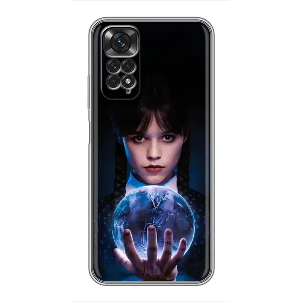Чохол з принтом «Магічна сфера Венздей» для Xiaomi Redmi Note 11 / 11s