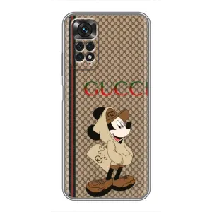 Чехлы ГУЧЧИ для Сяоми Редми Ноут 11 / 11s (AlphaPrint) (Mickey GUCCI)