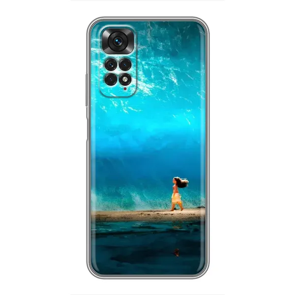 Чохол з принтом «Океан Моана» для Xiaomi Redmi Note 11 / 11s