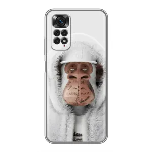 Чехлы с Обезьянами NFT для Xiaomi Redmi Note 11 / 11s (AlphaPrint) (обезьяна NFT в тату)