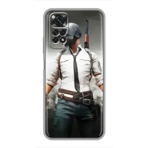 Чехол PUBG для Сяоми Редми Ноут 11 / 11s (AlphaPrint)
