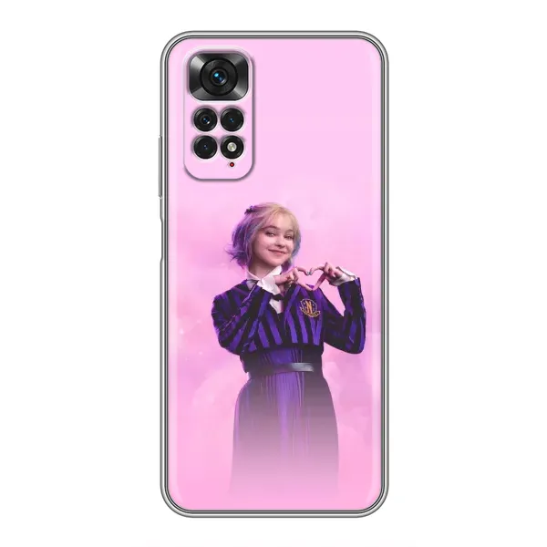 Чохол з принтом «Яскрава Енід Венздей» для Xiaomi Redmi Note 11 / 11s