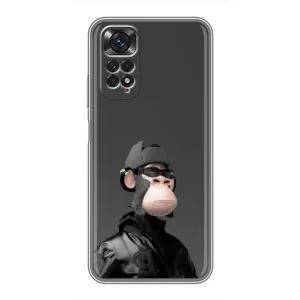 Чехлы с Обезьянами NFT для Xiaomi Redmi Note 11 / 11s (AlphaPrint) (стильная обезьяна NFT)