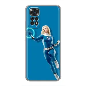 Чохол з принтом Фантастична четвірка для Xiaomi Redmi Note 11 / 11s (Сью Сторм політ)