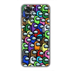Чехол Амонг Ас для Xiaomi Redmi Note 11 / 11s (AlphaPrint) (Убит)