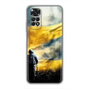 Українські, патріотичні Чохли для Xiaomi Redmi Note 11 / 11s (Війна)