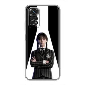 Чохли Венсдей на Xiaomi Redmi Note 11 / 11s Уенсдей (AlphaPrint) (W-Wednesday)