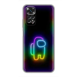 Чехол Амонг Ас для Xiaomi Redmi Note 11 / 11s (AlphaPrint) (Яркий скин)