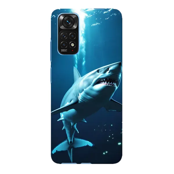 Чехол с принтом «Акула под водой» для Xiaomi Redmi Note 11E Pro Чехол с принтом «Акула под водой» для Xiaomi Redmi Note 11E Pro