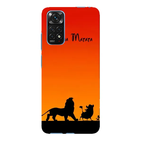 Чохол з принтом «Акуна Матата закат» для Xiaomi Redmi Note 11E Pro