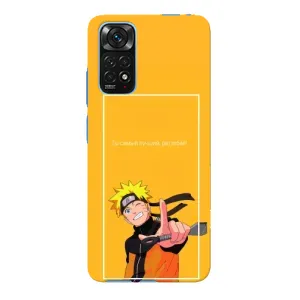 Чохол з принтом «Аніме Наруто» для Xiaomi Redmi Note 11E Pro