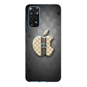 Чехлы ГУЧЧИ для Редми Нот 11Е Про (AlphaPrint) (Apple gucci)