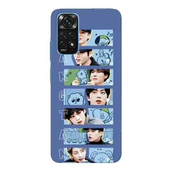 Чехол с принтом «Bangtan» для Xiaomi Redmi Note 11E Pro Чехол с принтом «Bangtan» для Xiaomi Redmi Note 11E Pro