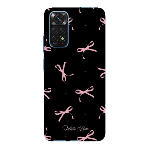Чохол з принтом «Банти на чорному» для Xiaomi Redmi Note 11E Pro
