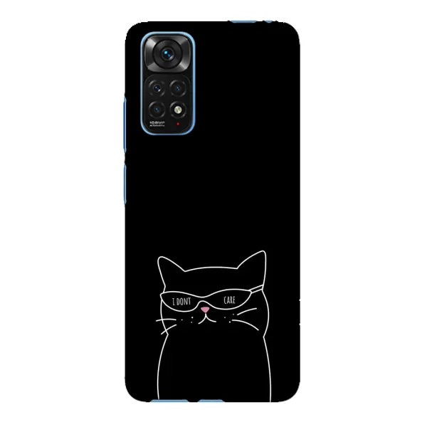 Чохол з принтом «Байдужий кіт» для Xiaomi Redmi Note 11E Pro Чохол з принтом «Байдужий кіт» для Xiaomi Redmi Note 11E Pro