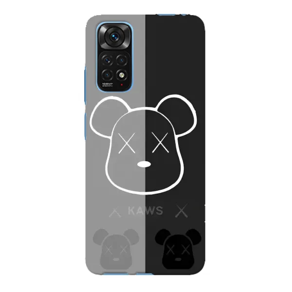 Чехол с принтом «БеарБрик глаза» для Xiaomi Redmi Note 11E Pro