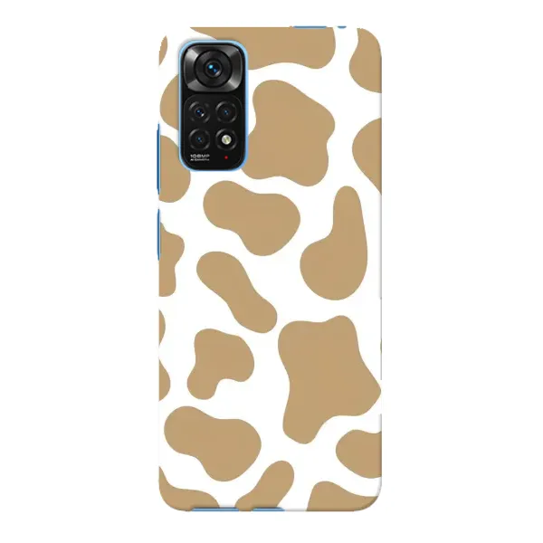 Чохол з принтом «Бежева бурьонка» для Xiaomi Redmi Note 11E Pro