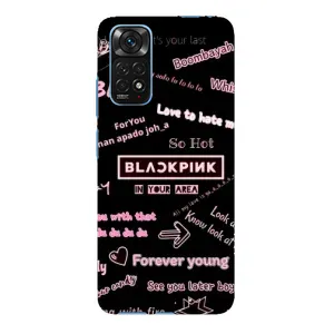 Чохол з принтом «BLACKPINK» для Xiaomi Redmi Note 11E Pro