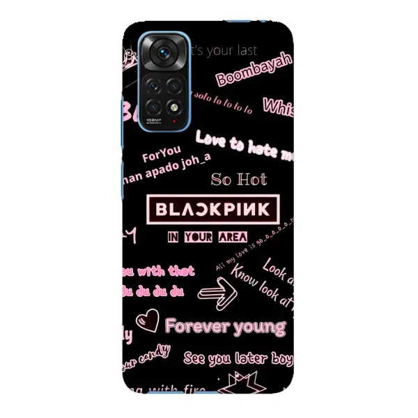 Чохол з принтом «BLACKPINK» для Xiaomi Redmi Note 11E Pro Чохол з принтом «BLACKPINK» для Xiaomi Redmi Note 11E Pro