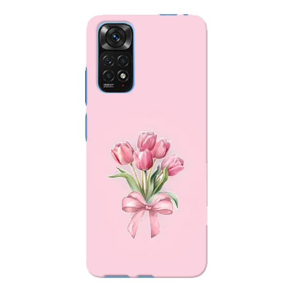 Чохол з принтом «Букет квітів» для Xiaomi Redmi Note 11E Pro