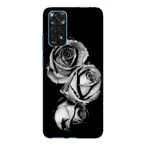 Чехол с принтом «Черная роза» для Xiaomi Redmi Note 11E Pro