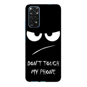 Чехол с принтом «Dont Touch» для Xiaomi Redmi Note 11E Pro