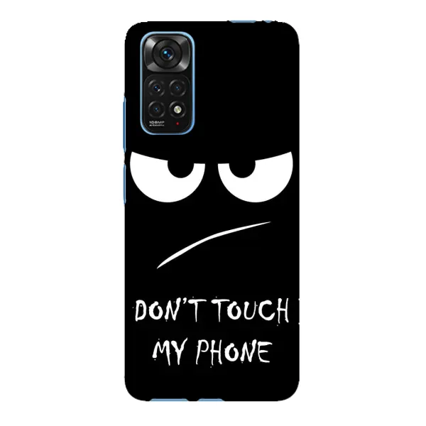 Чехол с принтом «Dont Touch» для Xiaomi Redmi Note 11E Pro