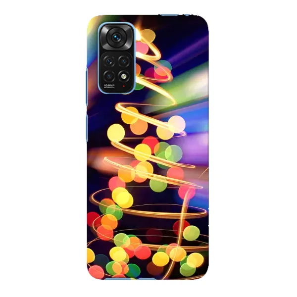 Чохол з принтом «Ялинка в огоньках» для Xiaomi Redmi Note 11E Pro Чохол з принтом «Ялинка в огоньках» для Xiaomi Redmi Note 11E Pro