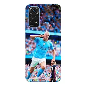 Чохли з футболістом Ерлінг Холанд для Xiaomi Redmi Note 11E Pro (AlphaPrint) (фанати Холанда)