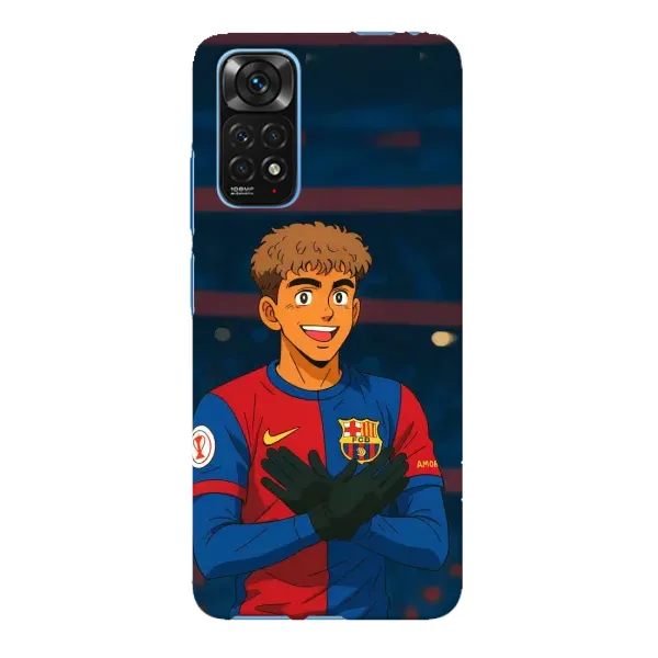 Чохол з принтом «Футболіст Ямаль» для Xiaomi Redmi Note 11E Pro