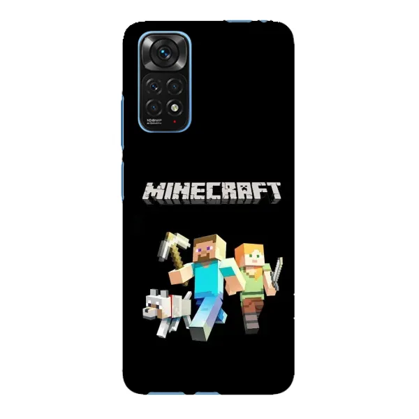 Чохол з принтом «герої Minecraft» для Xiaomi Redmi Note 11E Pro Чохол з принтом «герої Minecraft» для Xiaomi Redmi Note 11E Pro