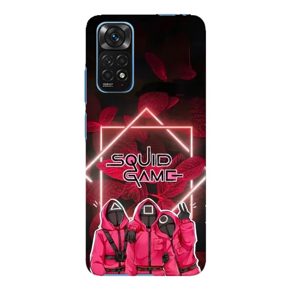 Чохол з принтом «Охоронці Гра кальмара» для Xiaomi Redmi Note 11E Pro