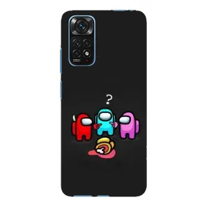 Чехол Амонг Ас для Xiaomi Redmi Note 11E Pro (AlphaPrint) (Импостер)