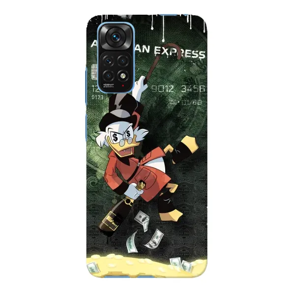 Чехол с принтом «Карточка Скруджа» для Xiaomi Redmi Note 11E Pro
