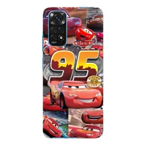 Силіконовий чохол Маквін для Xiaomi Redmi Note 11E Pro (Колаж Блискавка Маквін)