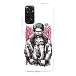 Чехлы для Xiaomi Redmi Note 11E Pro с принтом Тараса Шевченко (AlphaPrint) (Козак Шевченко)