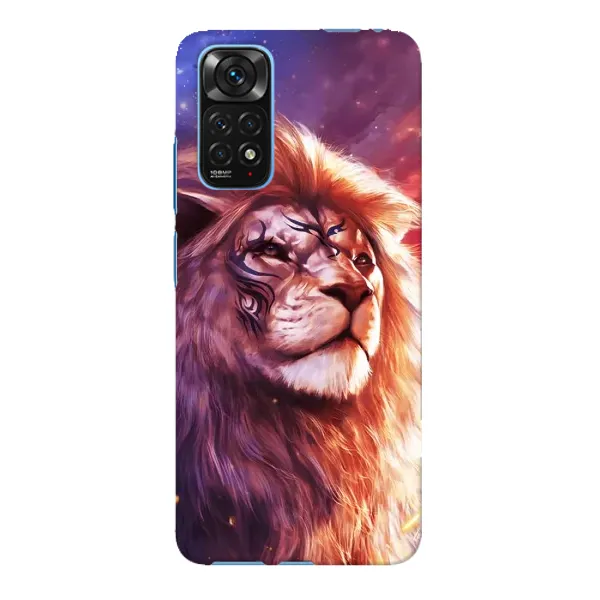 Чохол з принтом «Красочний Лев» для Xiaomi Redmi Note 11E Pro