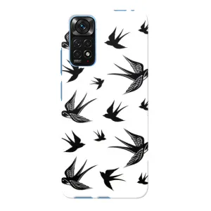 Чохол з пташками на Xiaomi Redmi Note 11E Pro (VPrint)