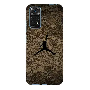 Чехлы для Xiaomi Redmi Note 11E Pro - с картинкой JORDAN (AlphaPrint) (Logo Jordan)