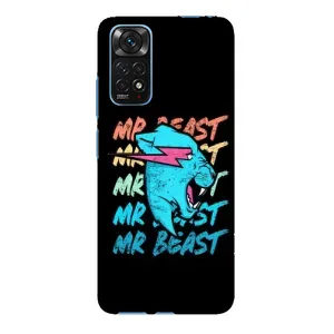 Чохол з принтом «logo Mr beast» для Xiaomi Redmi Note 11E Pro